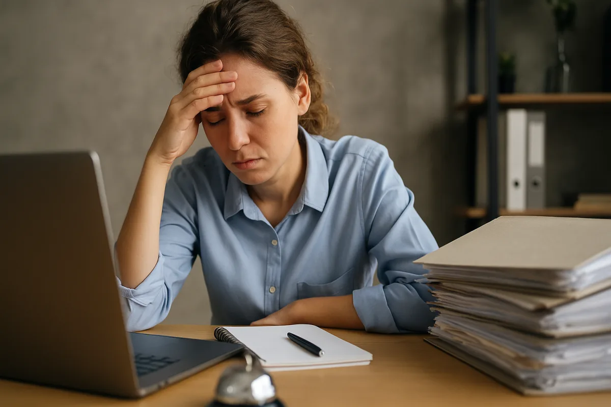 Sintomi di burnout psicologico: il campanello d’allarme che ti aiuta a intervenire in tempo