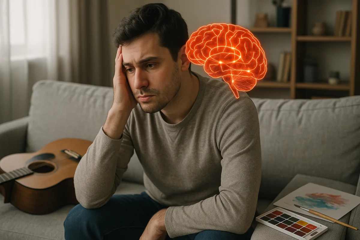 Cosa indica la perdita di interesse improvvisa per le passioni? Il legame nascosto con i circuiti cerebrali
