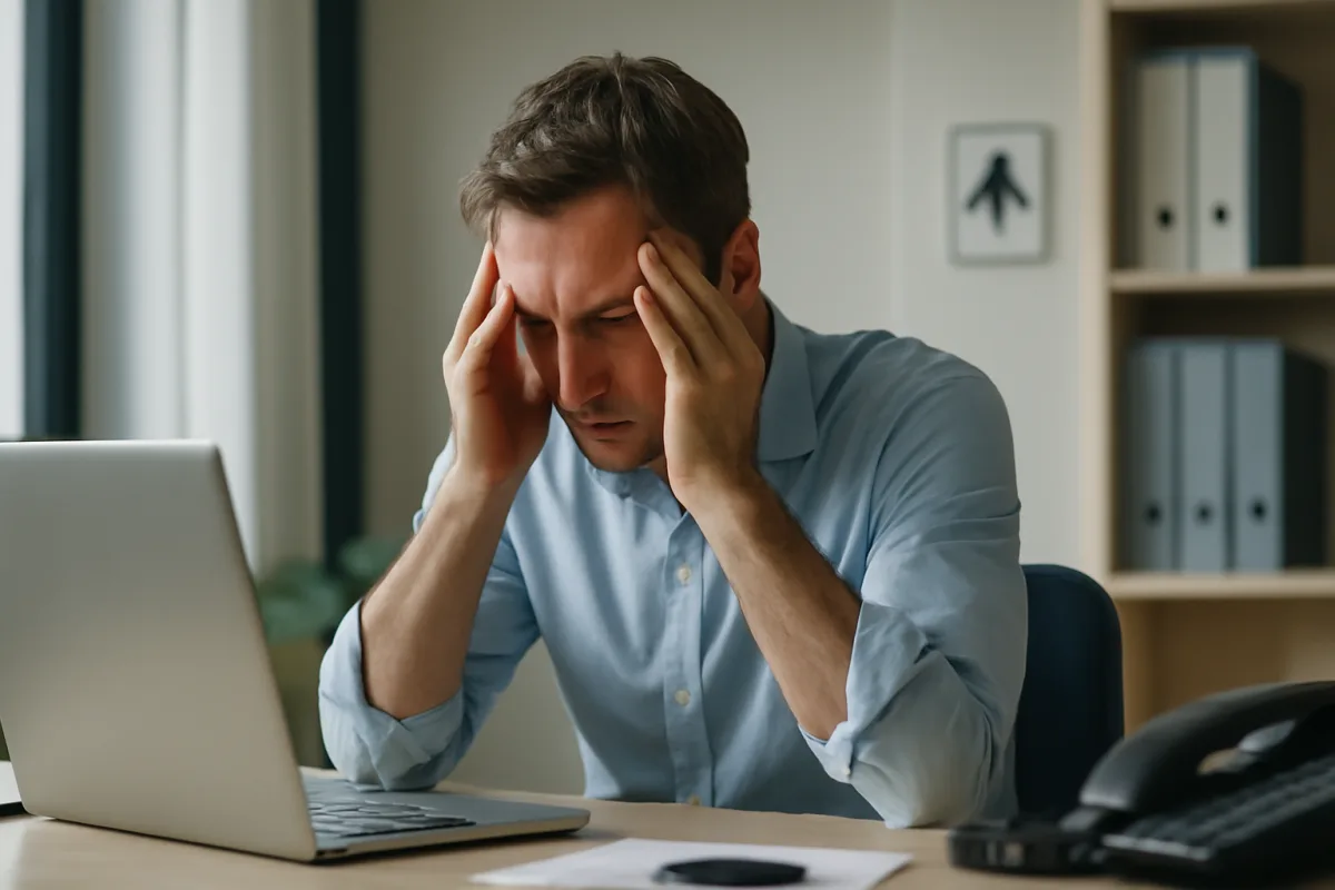 Ansia generalizzata e lavoro: il segnale quotidiano che passa sempre inosservato