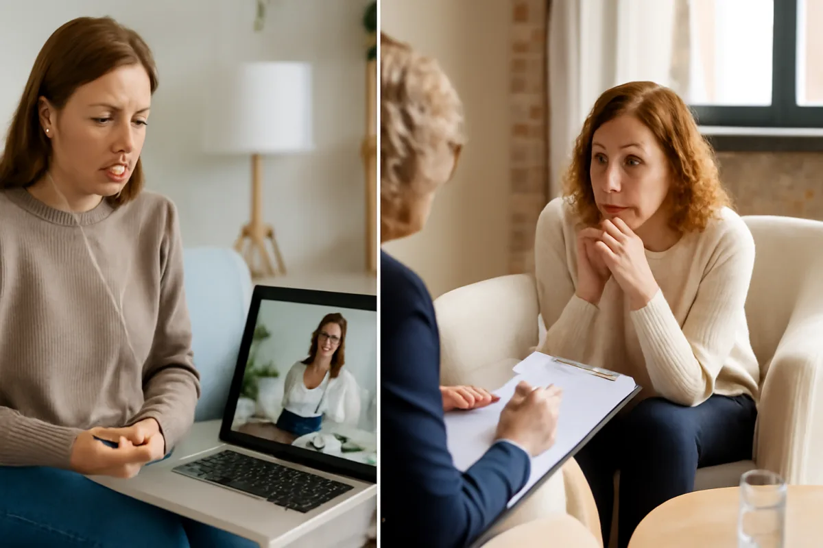 Differenza tra psicoterapia online e in presenza: il fattore che cambia i risultati