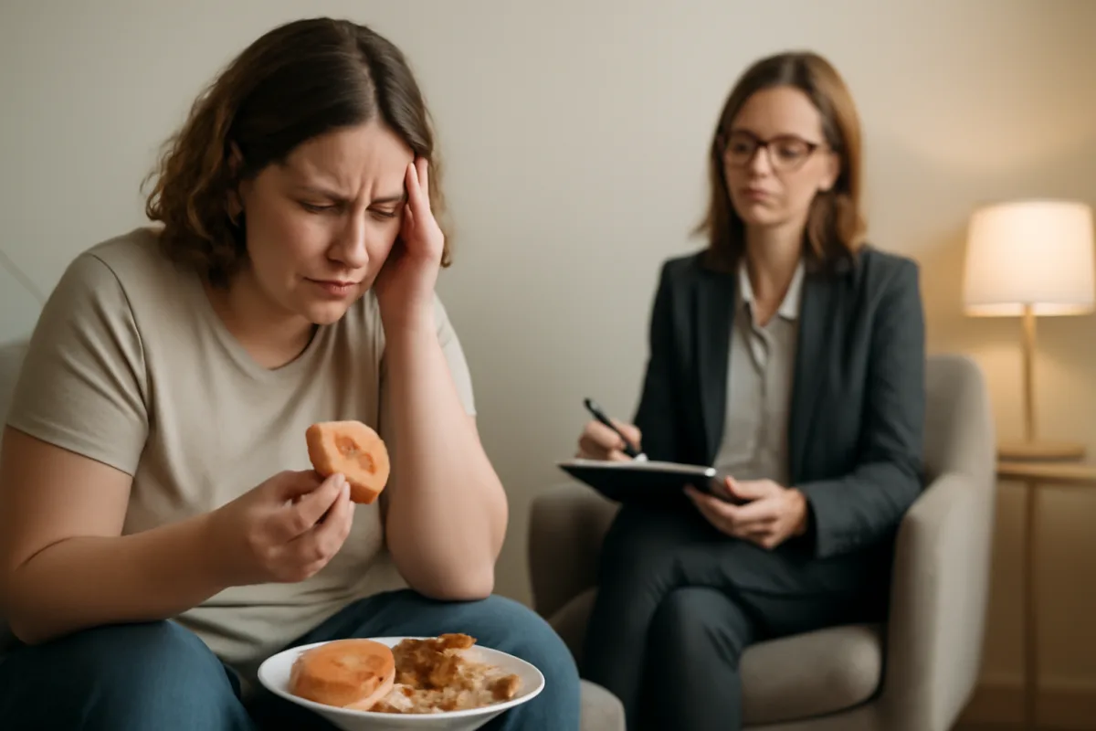 Binge eating e psicoterapia cognitiva: il meccanismo che blocca il recupero
